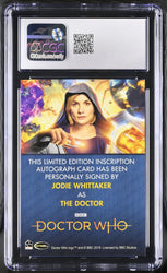 2022 Doctor Who Series 11 & 12 Jodie Whittaker Autograph Card Graded CGC 9 Mint