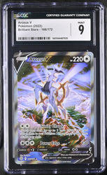 Pokémon Arceus V (166/172) [Sword & Shield: Brilliant Stars] Graded CGC 9 Mint