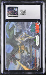 2023 5finity Deadly Damsels & Dragons Sketch Card Michael Mastermaker Graded CGC 10 Gem Mint