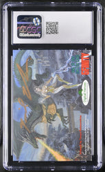 2023 5finity Deadly Damsels & Dragons Sketch Card Michael Munshaw Graded CGC 9 Mint