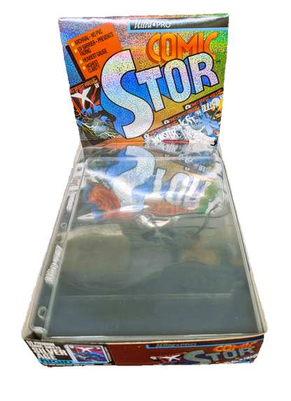 Vintage (1990's) Ultra PRO Silver Rigid 3 Ring Binder Comic Book Sleeves - 50 Count Box