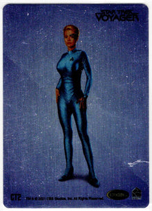 2021 Women of Star Trek Case Topper Card CT2 Seven of Nine