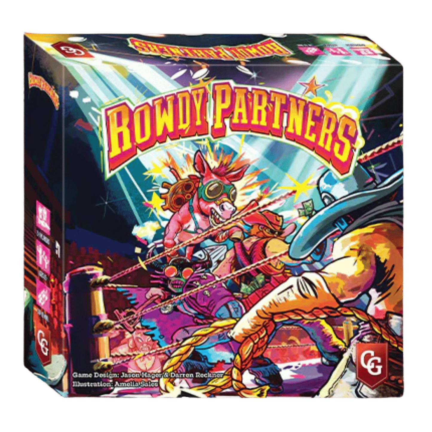 Rowdy Partners Board Game [Capstone Games]