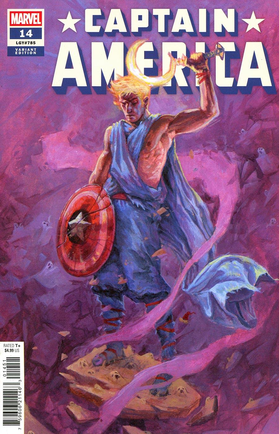 Captain America #14 Domenico Cava Variant [Arm]
