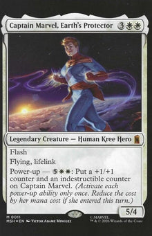 Captain Marvel: Dark Past #3 Classified Artist Magic: The Gathering Variant
