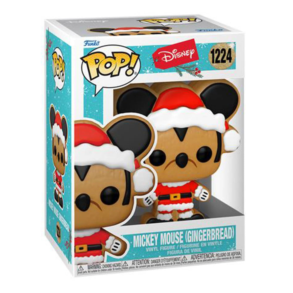 Pop Disney Holiday Santa Mickey Gb Vinyl Figure