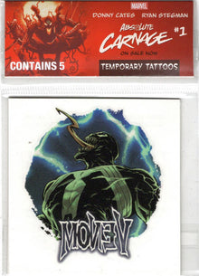 2019 Marvel Absolute Carnage Temporary Tattoos