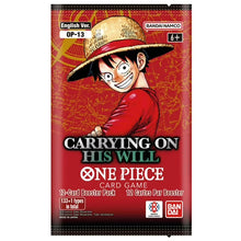 One Piece TCG Carrying On His Will (OP13) Booster Pack