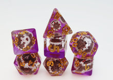 Foam Brain Pastry Pets RPG Dice & Pin Set - Chocolate Cake Piggy
