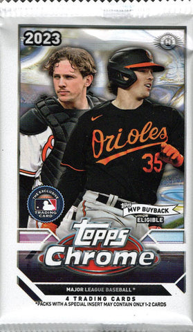 2023 Topps Chrome Baseball Hobby Pack