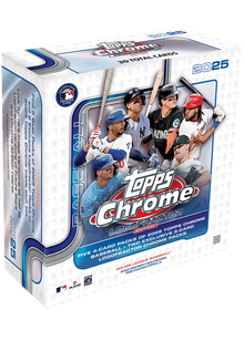 2025 Topps Chrome Baseball Logofractor Edition Mega Box