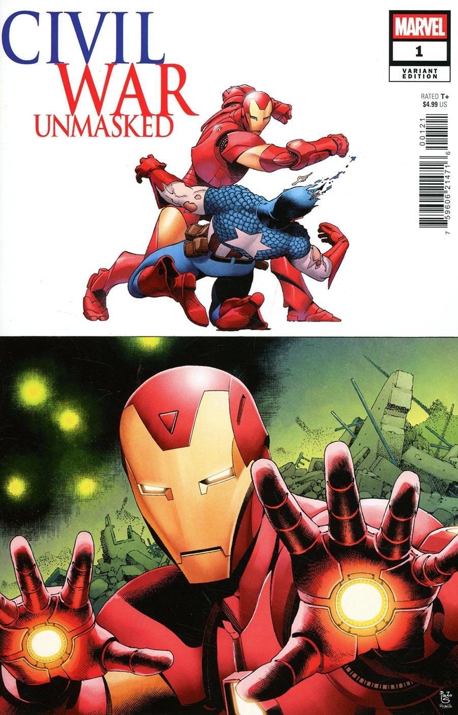 Civil War: Unmasked #1 Paulo Siqueira 5 Part Connecting Variant
