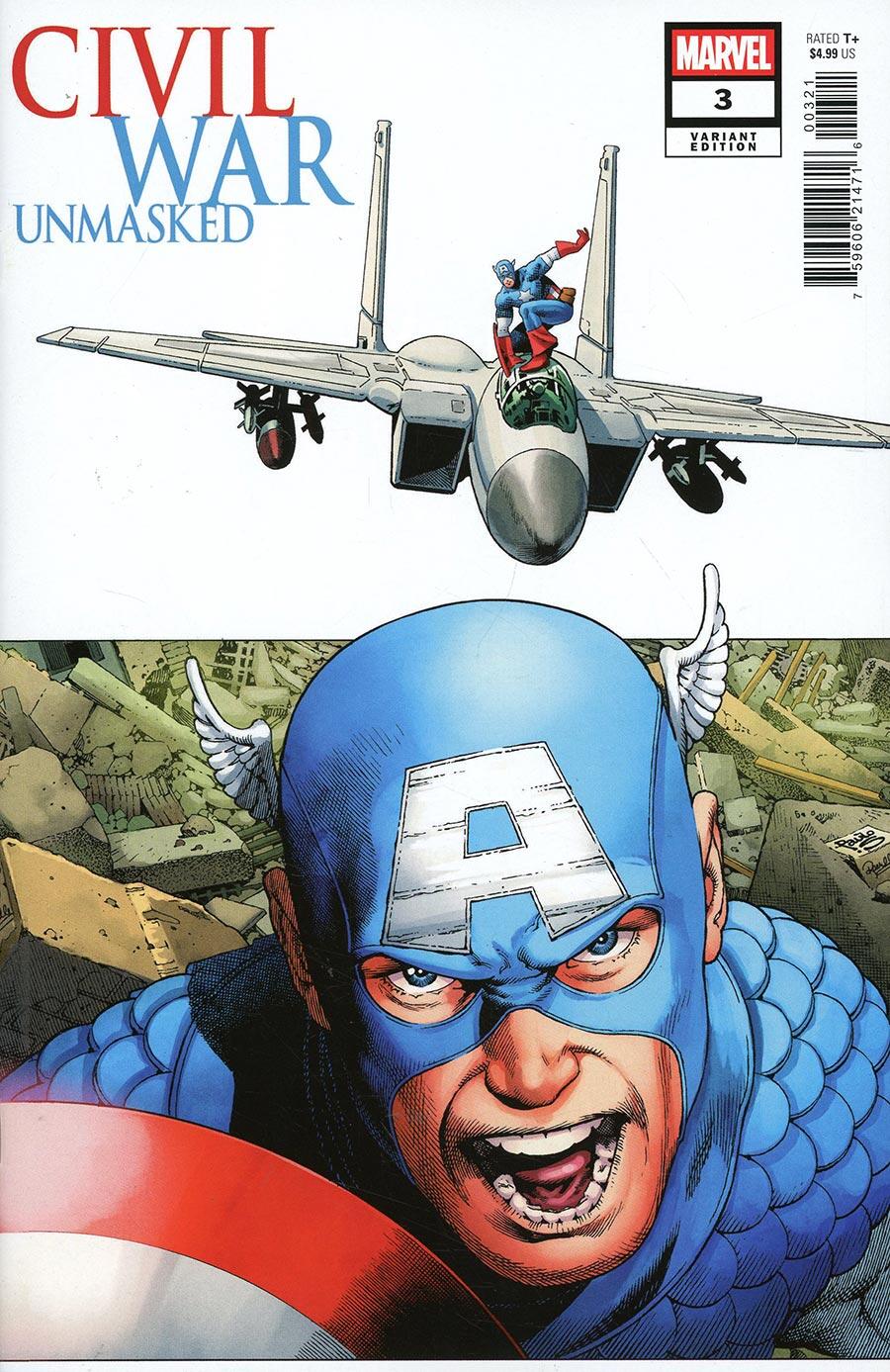 Civil War: Unmasked #3 Paulo Siqueira 5 Part Connecting Variant