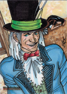 Grimm Fairy Tales SDCC 2012 Wonderland Sketch Card by Adam Cleveland