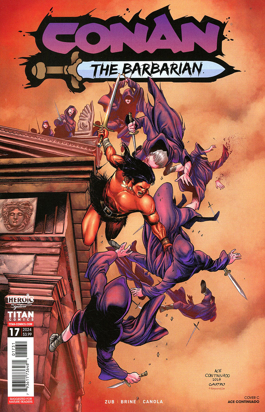 Conan the Barbarian #17 Cover C Continuado (Mature)