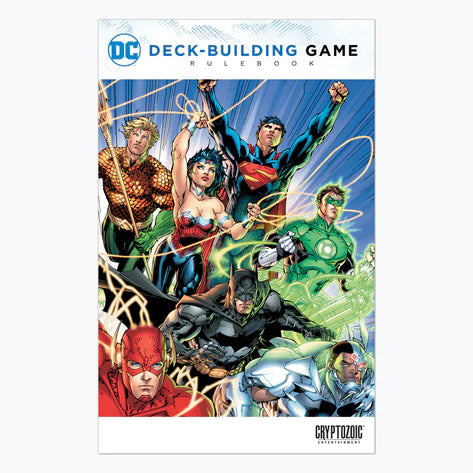 DC Deck-Building Game: 6 Rulebook Pack (Kickstarter Exclusive Version)