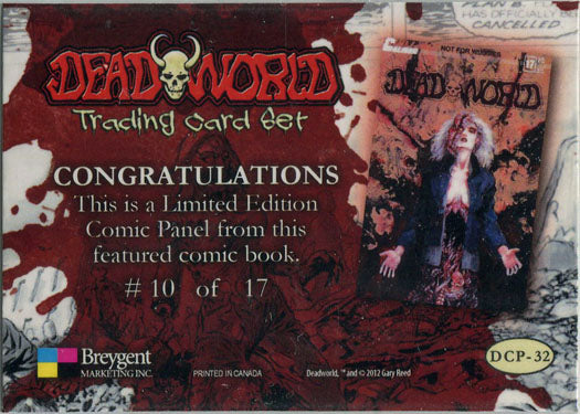 2012 Deadworld DCP-32 Comic Panel Card #10 of 17