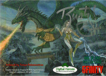Deadly Damsels & Dragons 5finity 2023 Sketch Card Rusty Gilligan V8