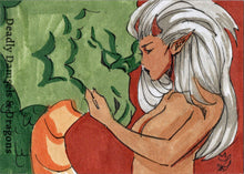 Deadly Damsels & Dragons 5finity 2023 Sketch Card Tiffany Peek V7