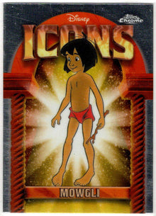 2025 Topps Chrome Disney Icons Insert Card DI-15 Mowgli