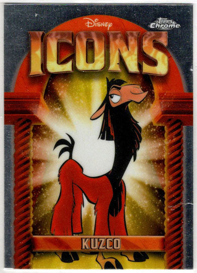 2025 Topps Chrome Disney Icons Insert Card DI-3 Kuzco
