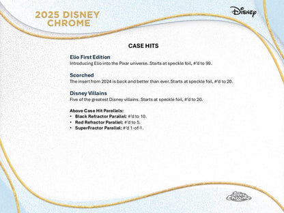 2025 Topps Chrome Disney Mega Box