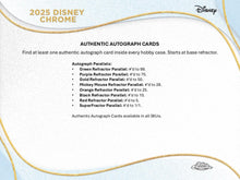 2025 Topps Chrome Disney Mega Box
