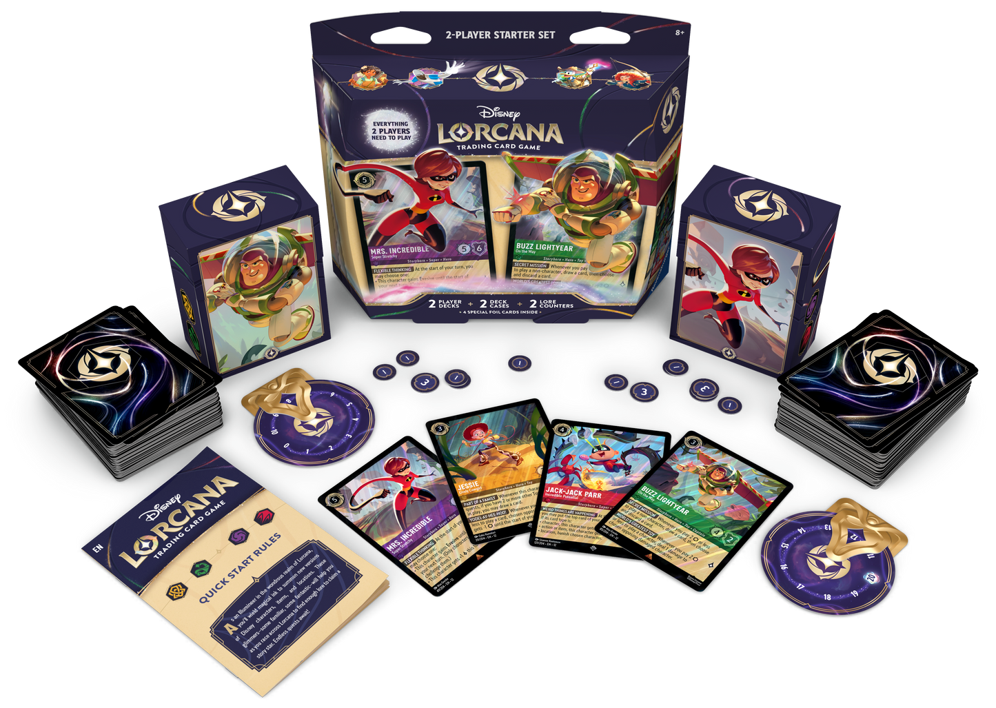 Lorcana TCG: Wilds Unknown 2-Player Starter Set