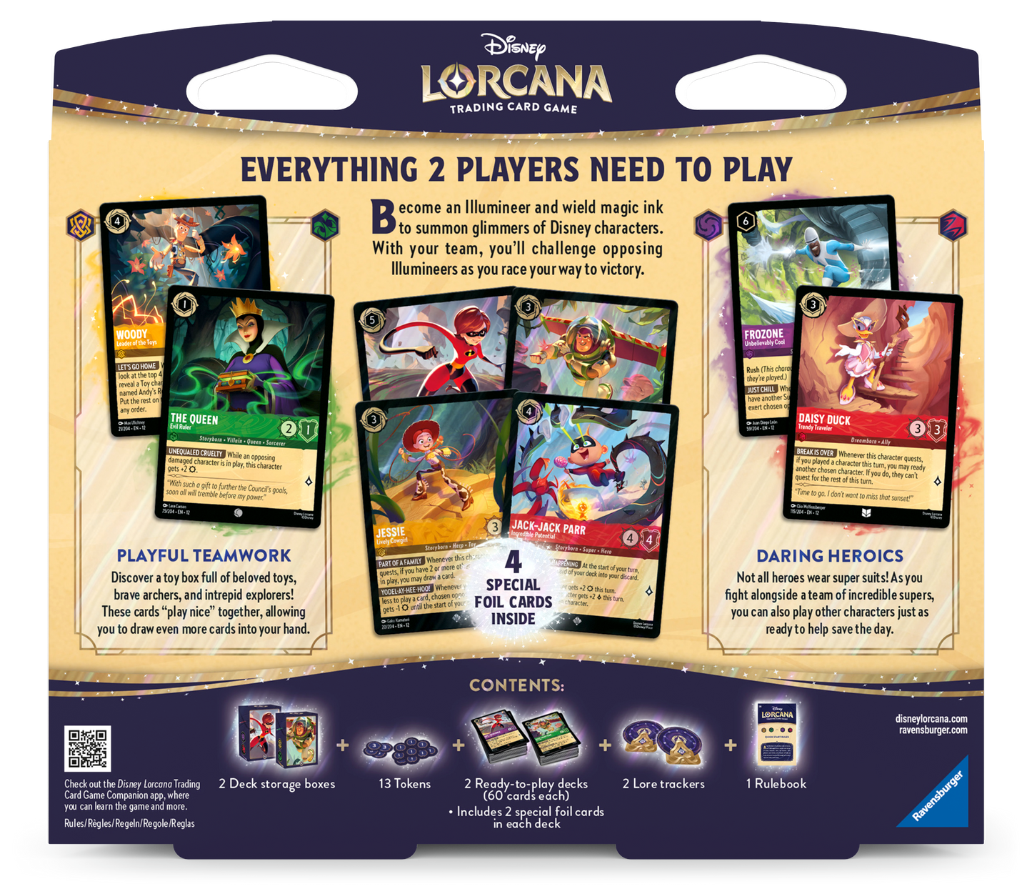 Lorcana TCG: Wilds Unknown 2-Player Starter Set