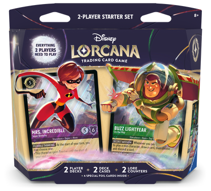 Lorcana TCG: Wilds Unknown 2-Player Starter Set