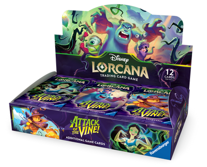 2026 Disney Lorcana Attack of the Vine Booster Box