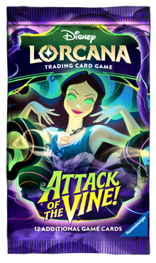 2026 Disney Lorcana Attack of the Vine Booster Pack