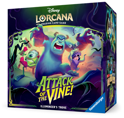 2026 Disney Lorcana Attack of the Vine Illumineer's Trove Box