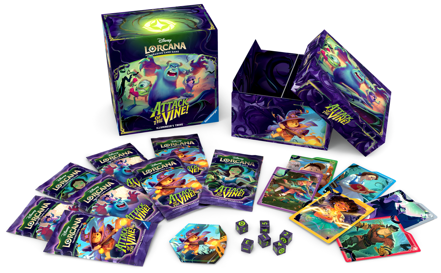 2026 Disney Lorcana Attack of the Vine Illumineer's Trove Box