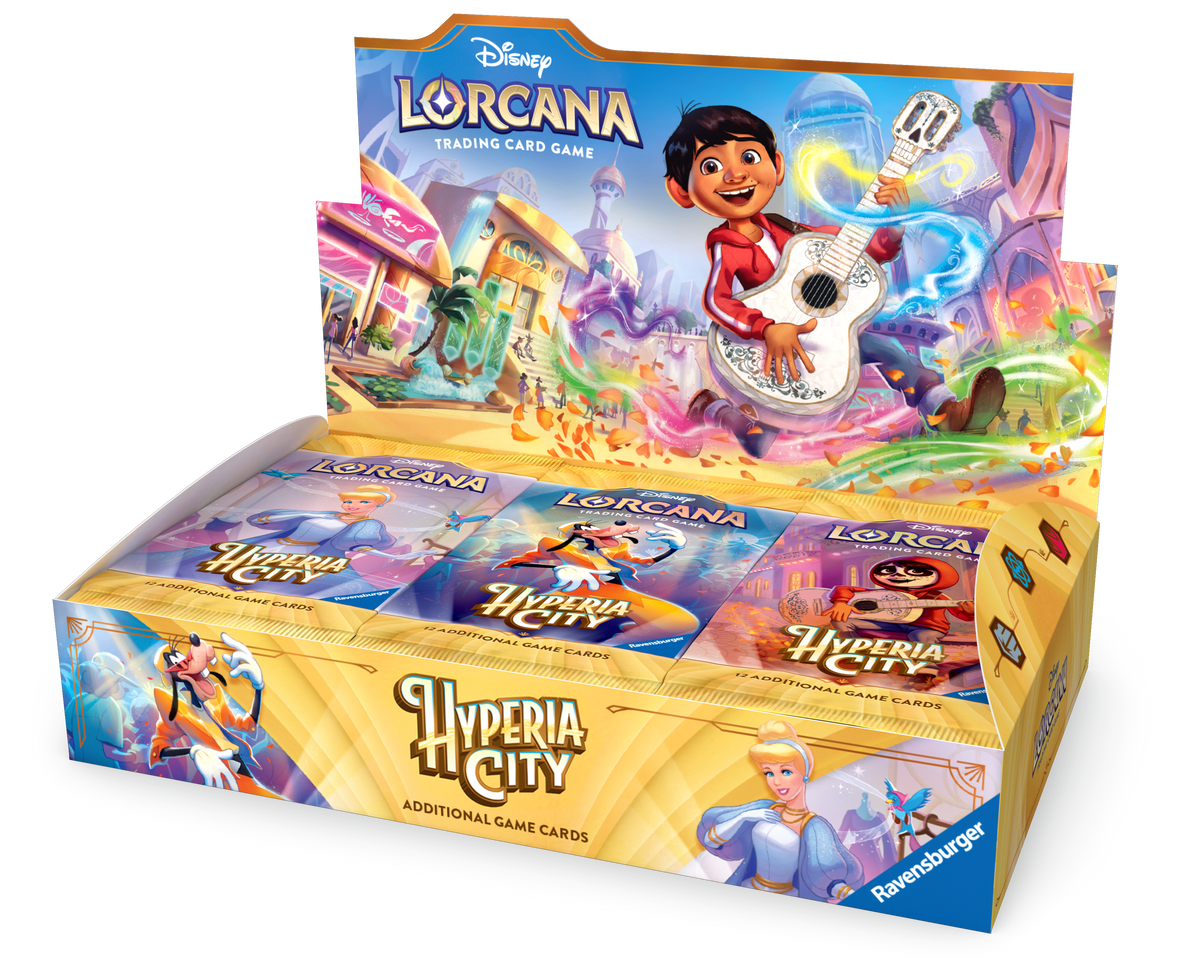 2026 Disney Lorcana Hyperia City Booster Box