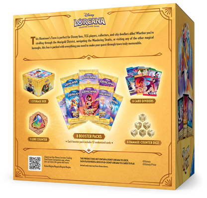 2026 Disney Lorcana Hyperia City Illumineer's Trove Box