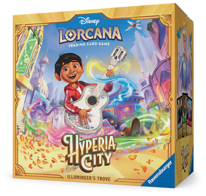 2026 Disney Lorcana Hyperia City Illumineer's Trove Box