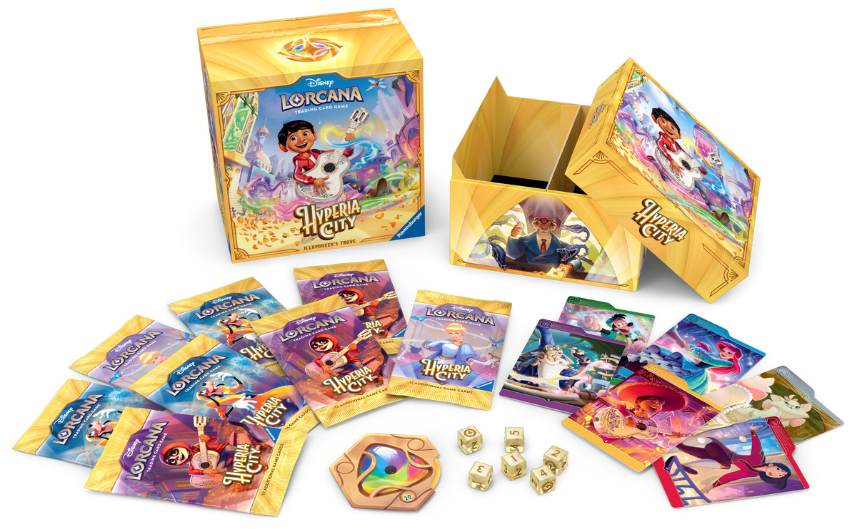 2026 Disney Lorcana Hyperia City Illumineer's Trove Box