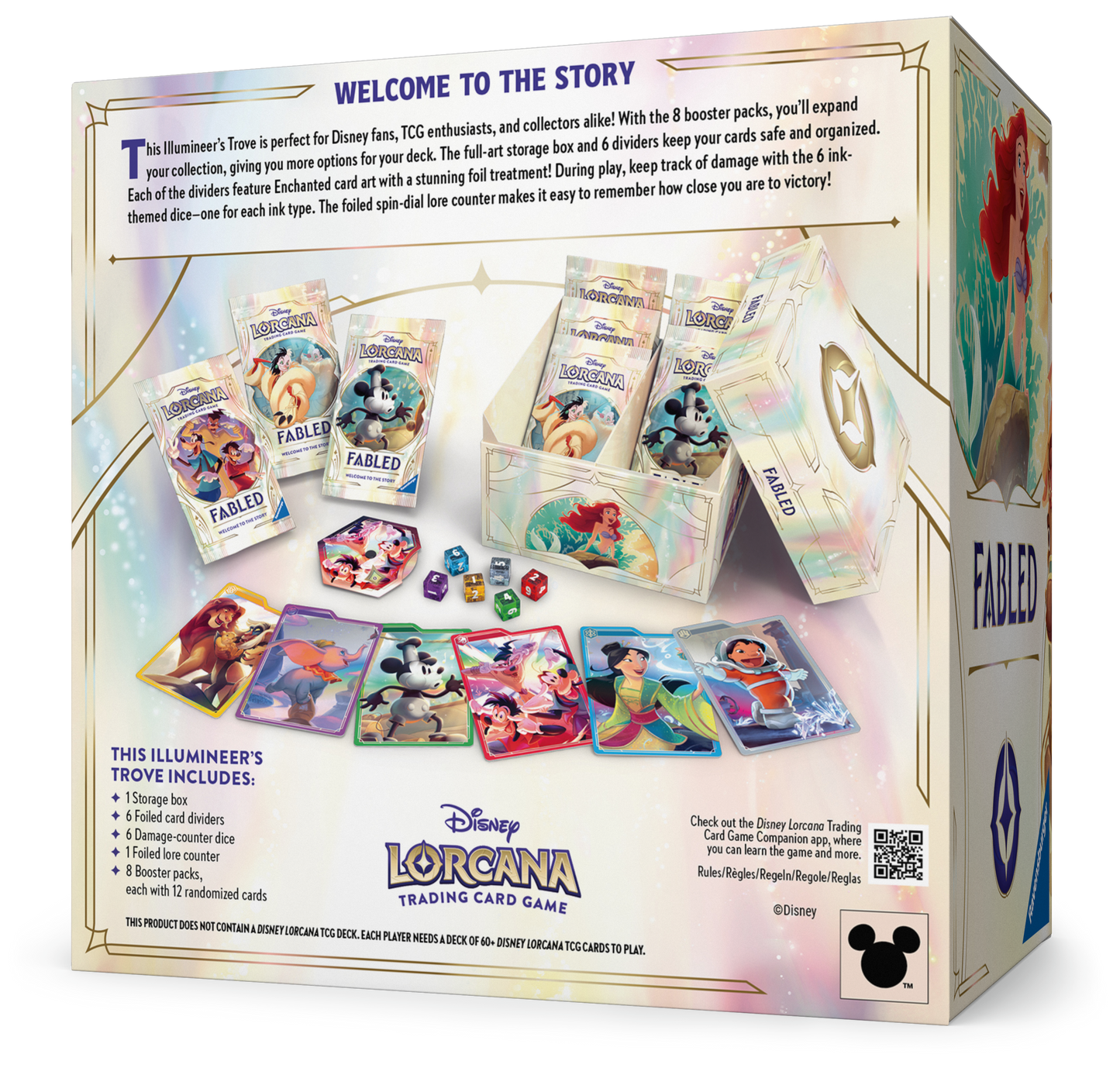 2025 Disney Lorcana Fabled Illumineer’s Trove