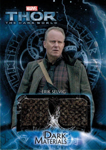 Thor Dark World DM-6 Costume Memorabilia Card Stellan Skarsgard as Erik Selvig