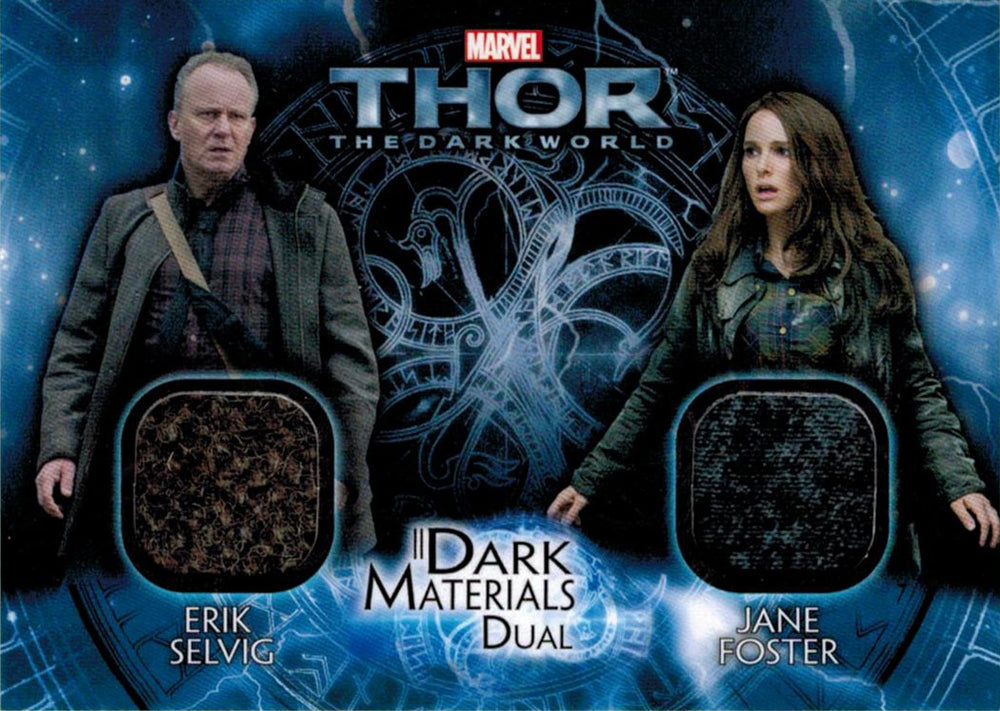 Thor Dark World DMD-2 Costume Memorabilia Card Erik Selvig & Jane Foster