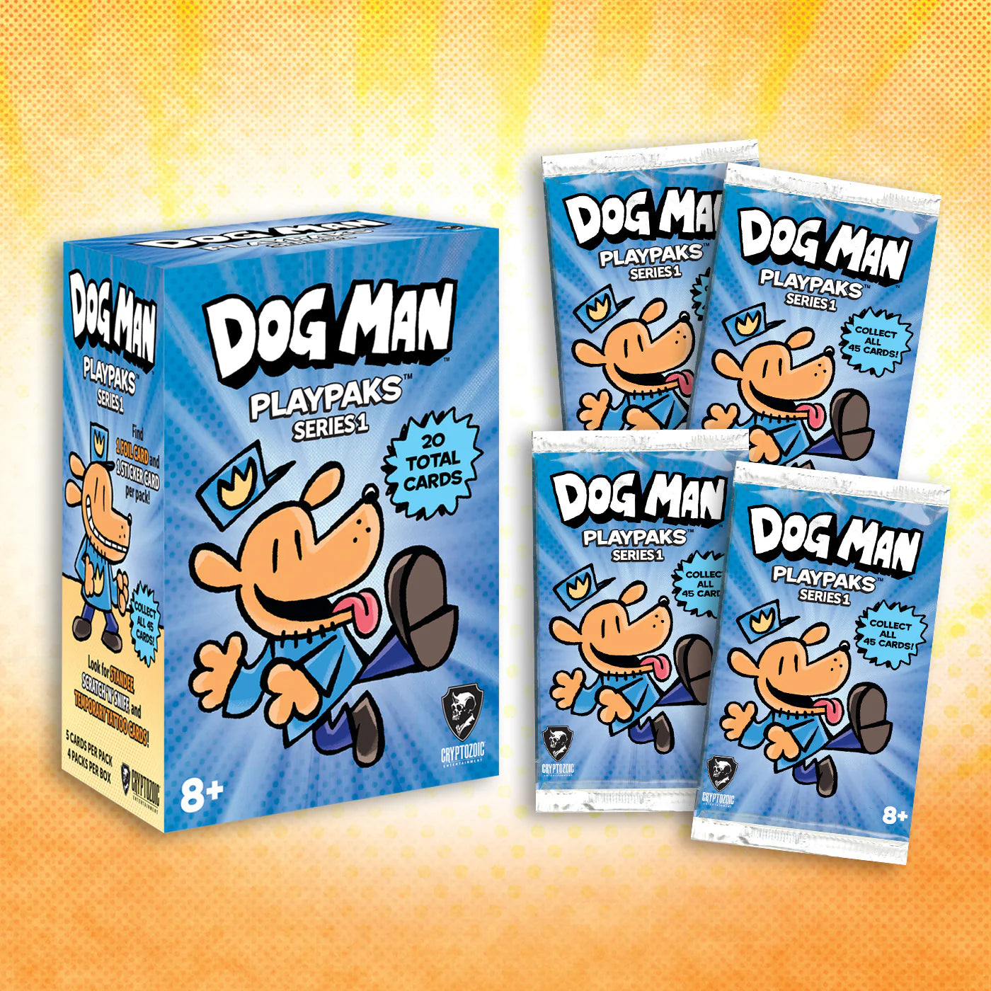 2026 Cryptozoic Dog Man Playpaks: Series 1 Blaster Box