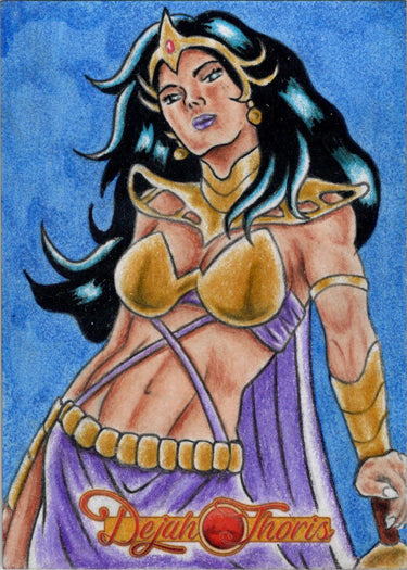 Dejah Thoris 5finity 2023 Sketch Card Alessandro V1