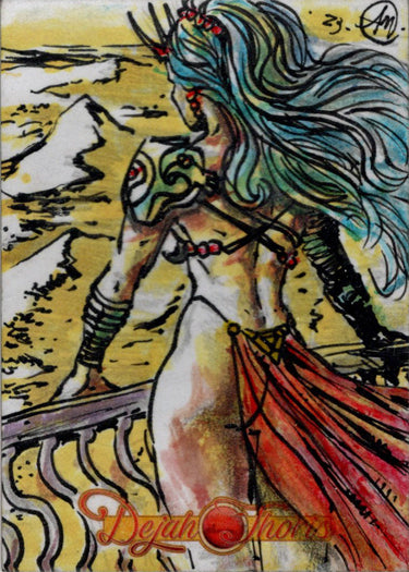 Dejah Thoris 5finity 2023 Sketch Card Alex Magno