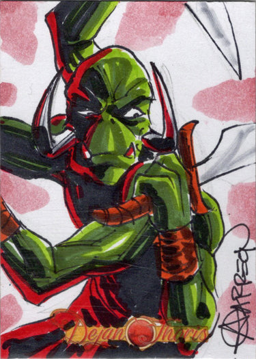 Dejah Thoris 5finity 2023 Sketch Card Andy Carreon V2