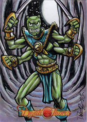 Dejah Thoris 5finity 2023 Sketch Card Dave Beaty