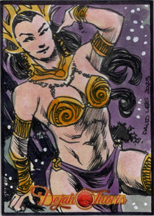 Dejah Thoris 5finity 2023 Sketch Card David Lee V2