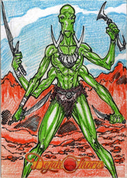 Dejah Thoris 5finity 2023 Sketch Card Edu V3