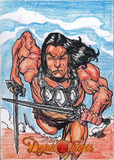 Dejah Thoris 5finity 2023 Sketch Card Edu V4