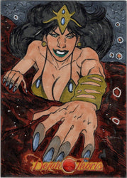 Dejah Thoris 5finity 2023 Sketch Card Elson Jr. Art V1